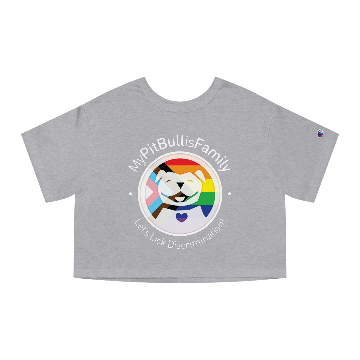Pride Champion Women's Heritage Cropped T-Shirt