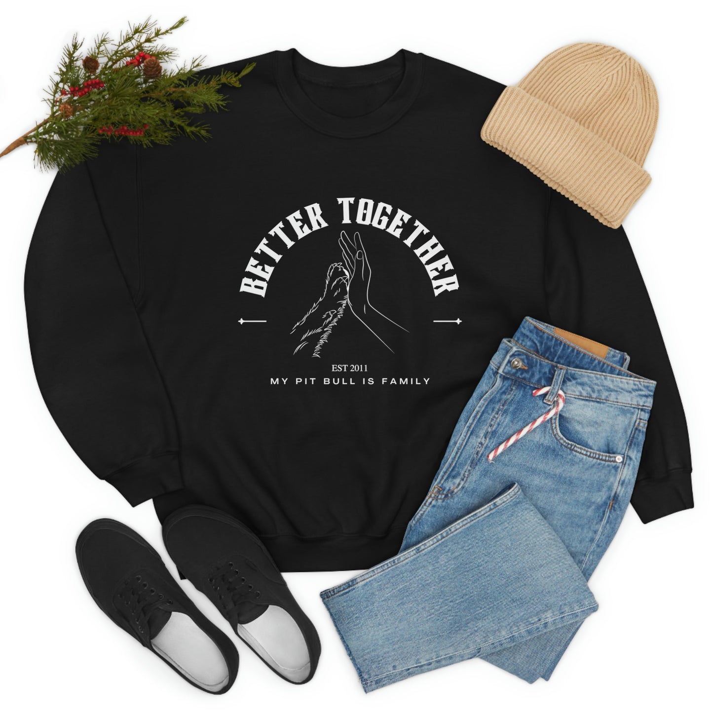 Better Together Unisex Heavy Blend™ Crewneck Sweatshirt