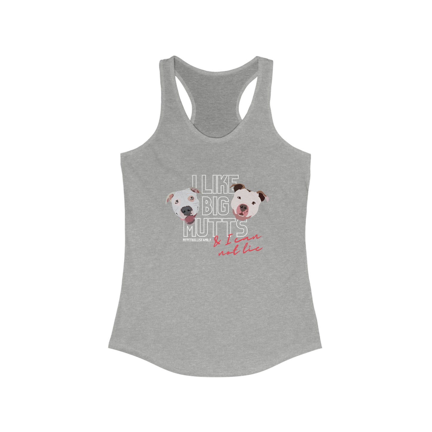 Big Mutts Women's Ideal Racerback Tank
