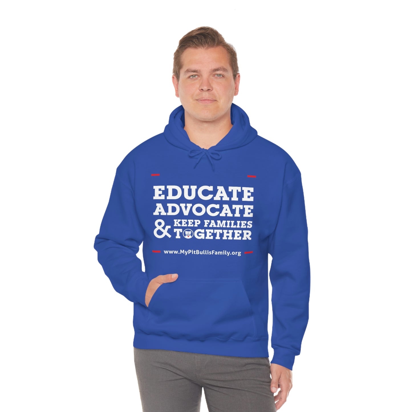 Keep Families Together Unisex Heavy Blend™ Hooded Sweatshirt