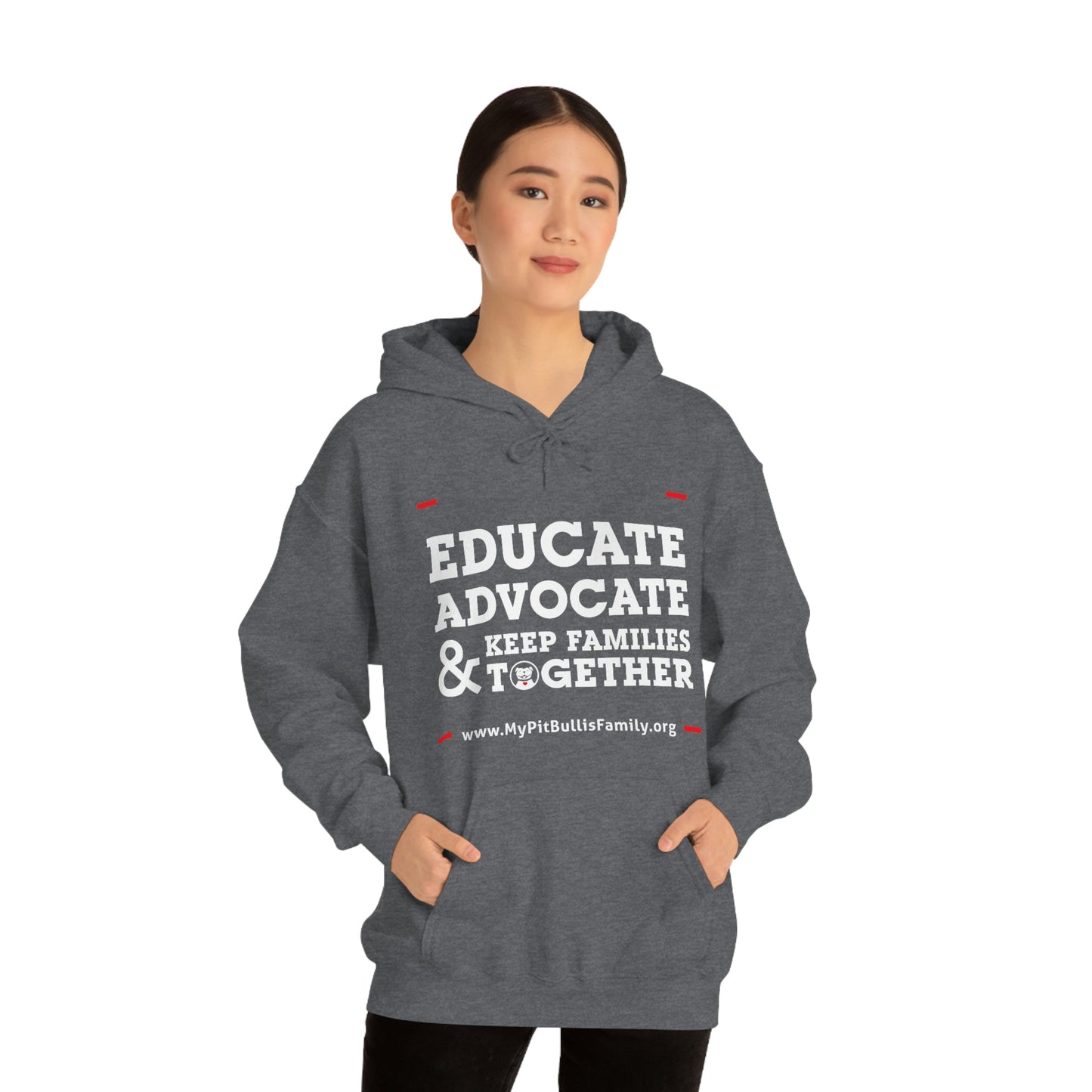 Keep Families Together Unisex Heavy Blend™ Hooded Sweatshirt