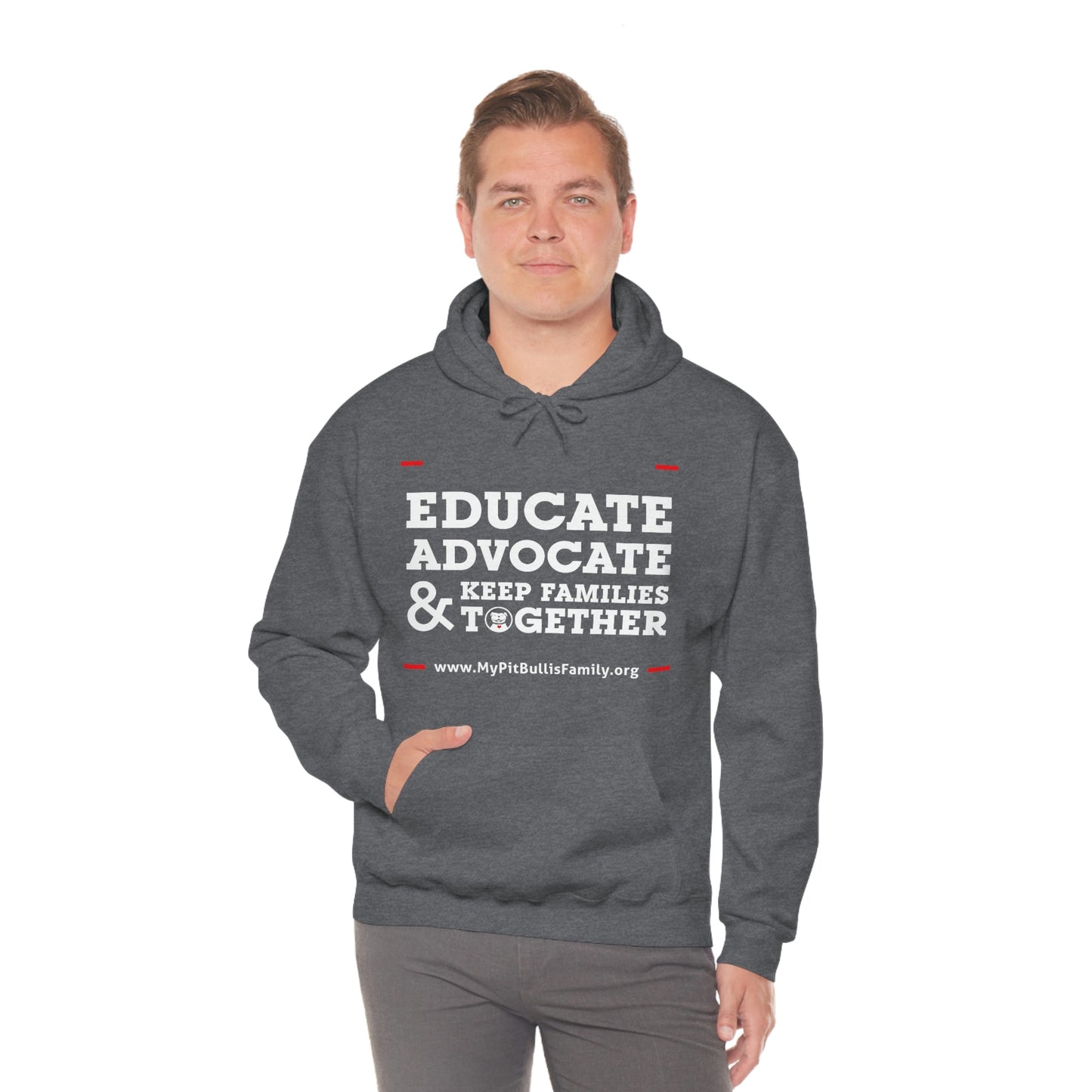 Keep Families Together Unisex Heavy Blend™ Hooded Sweatshirt
