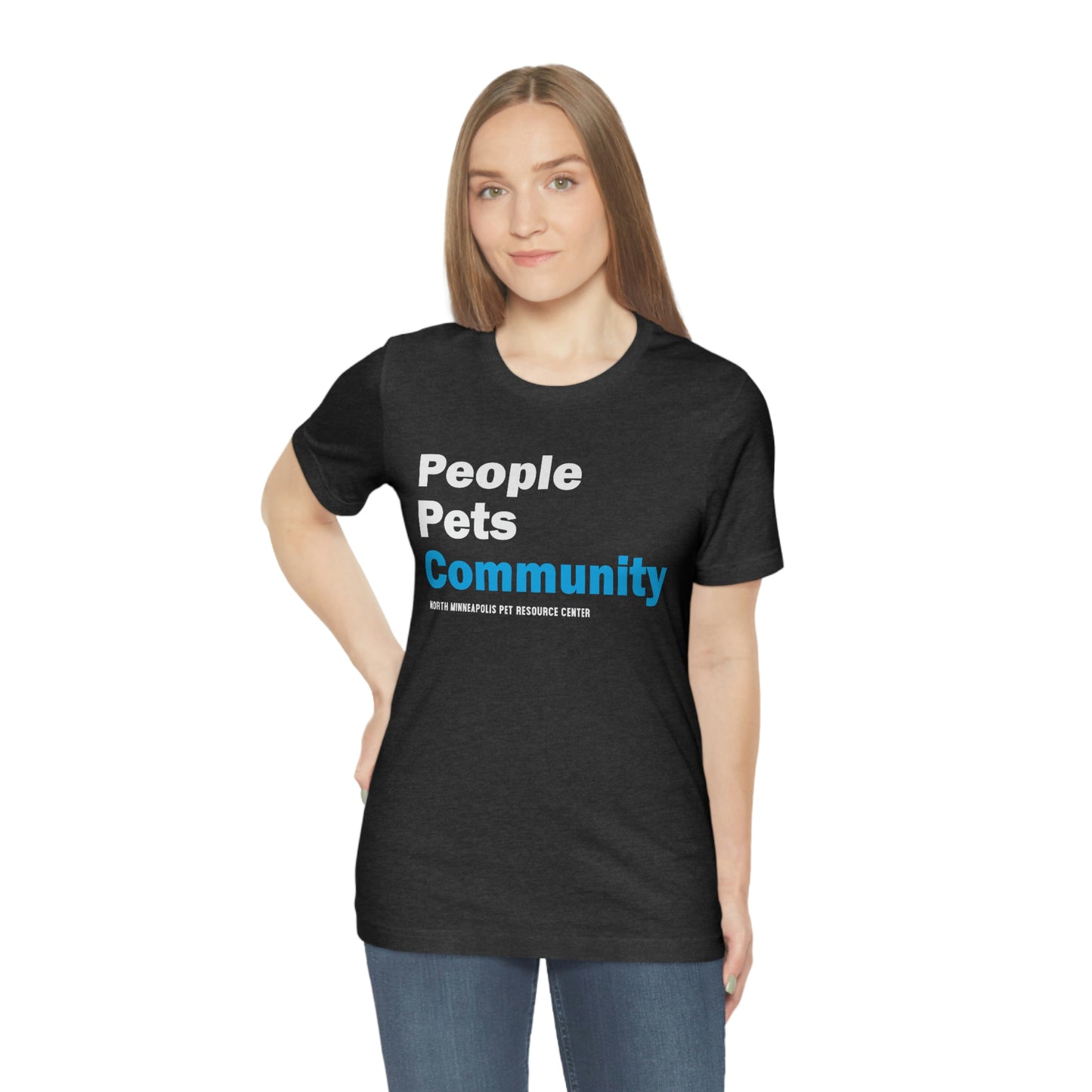 People Pets Community Unisex Jersey Short Sleeve Tee