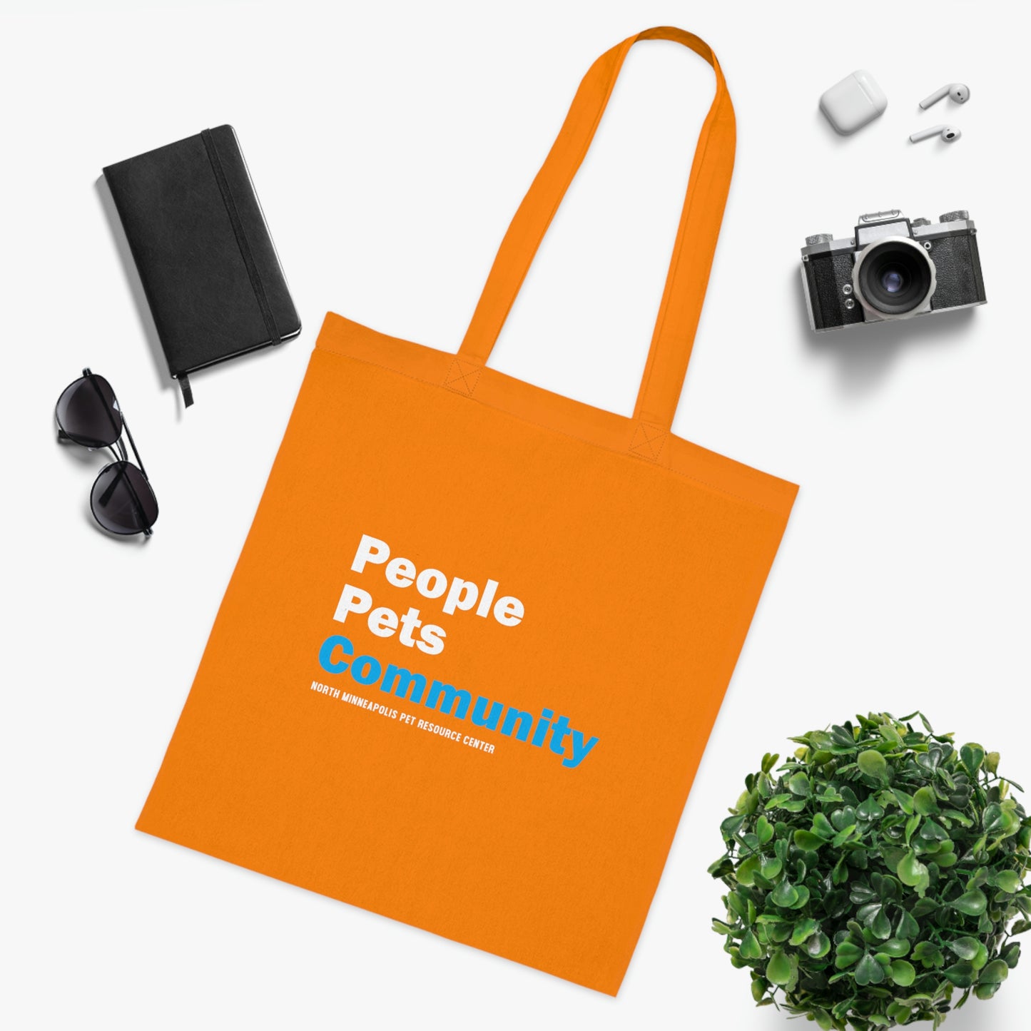 Pets People Community Cotton Tote