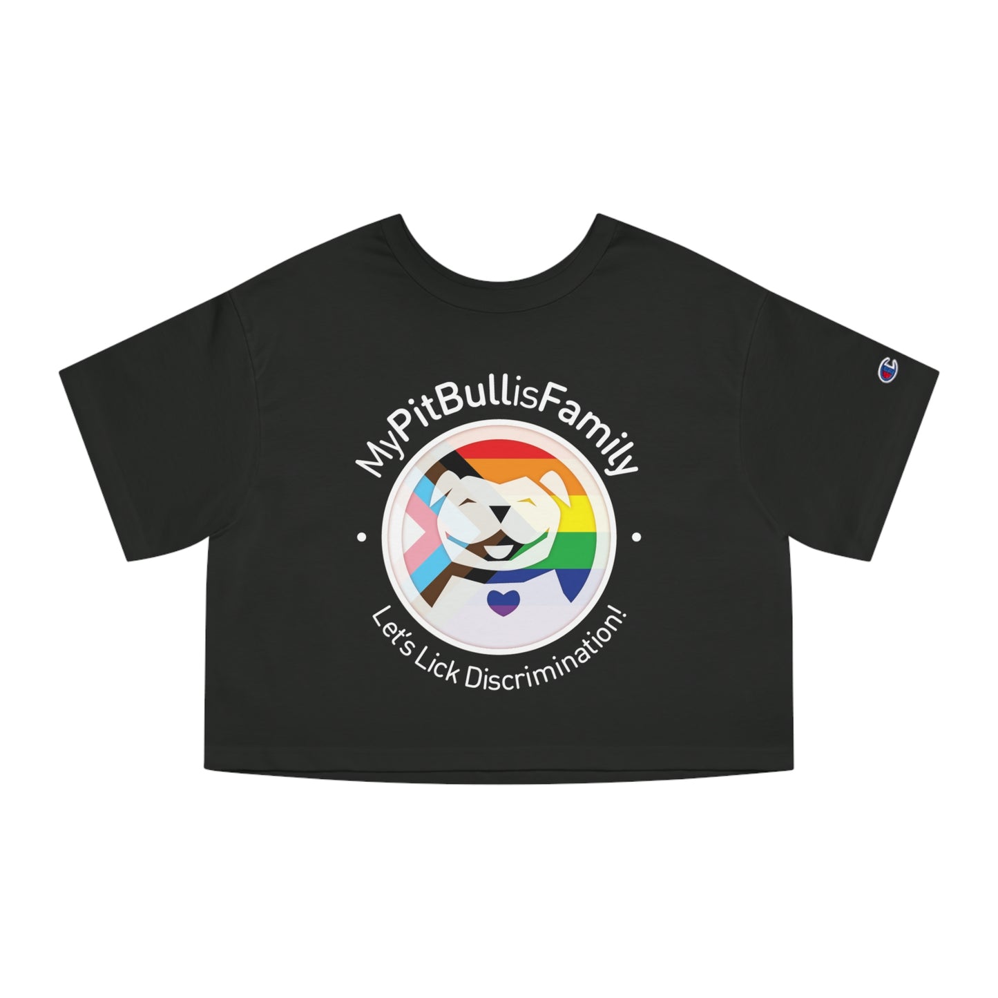 Pride Champion Women's Heritage Cropped T-Shirt