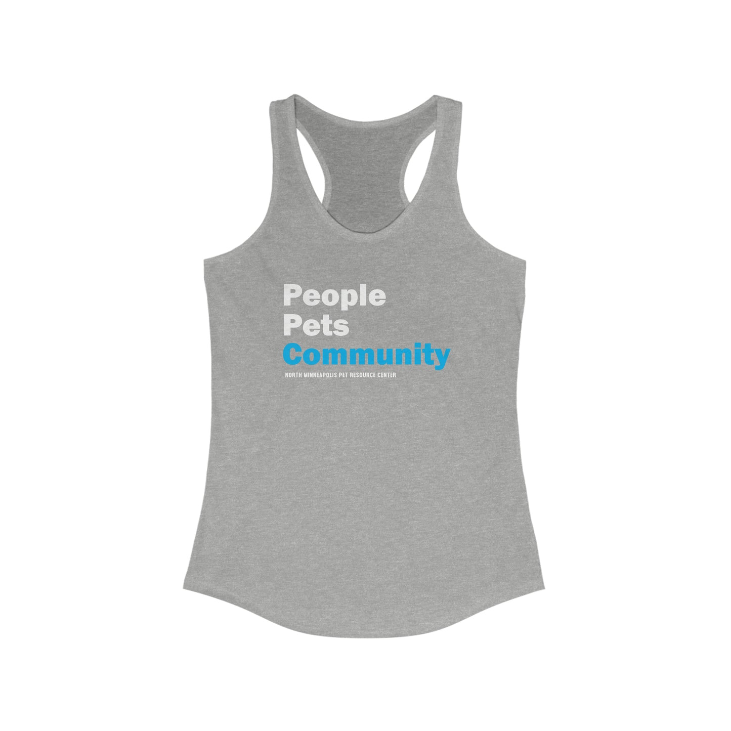 People Pets Community Women's Ideal Racerback Tank