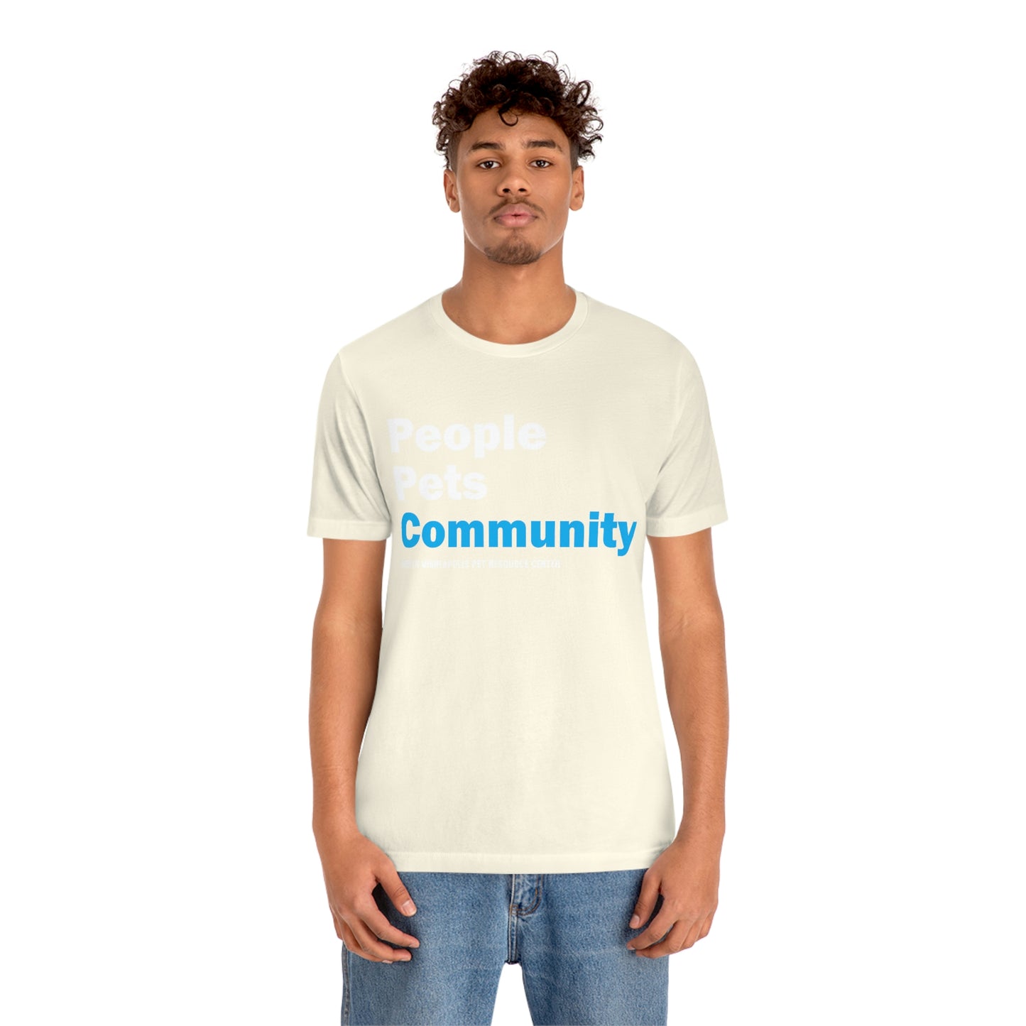 People Pets Community Unisex Jersey Short Sleeve Tee