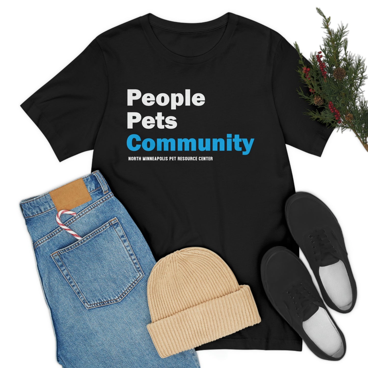 People Pets Community Unisex Jersey Short Sleeve Tee