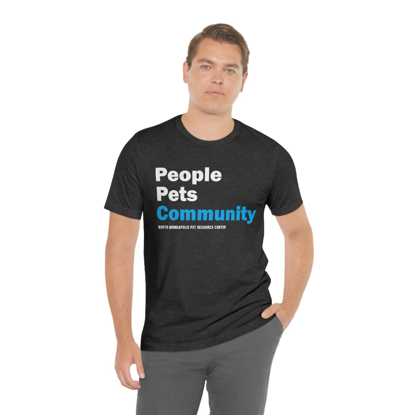People Pets Community Unisex Jersey Short Sleeve Tee