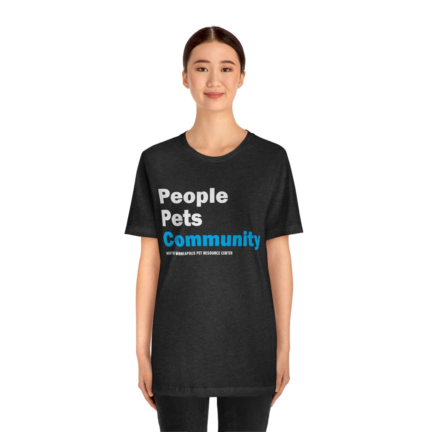 People Pets Community Unisex Jersey Short Sleeve Tee
