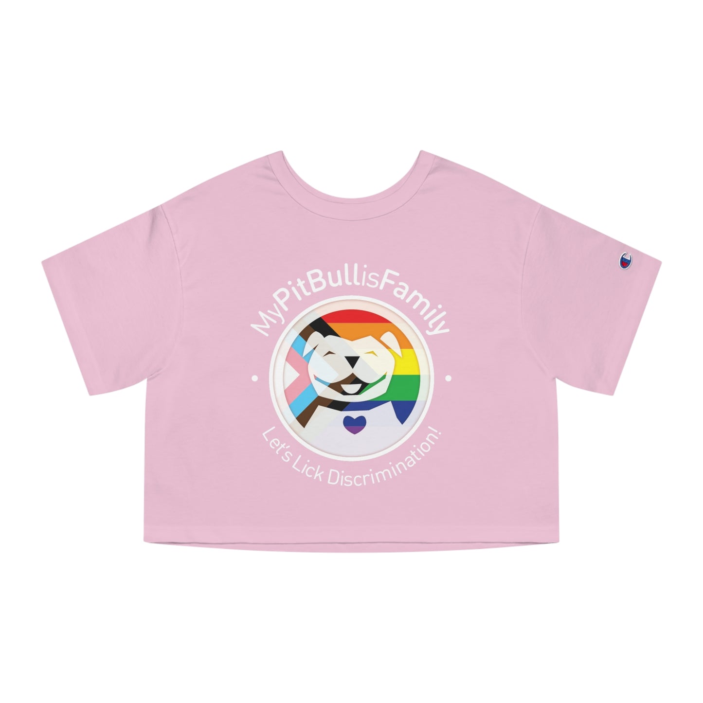Pride Champion Women's Heritage Cropped T-Shirt