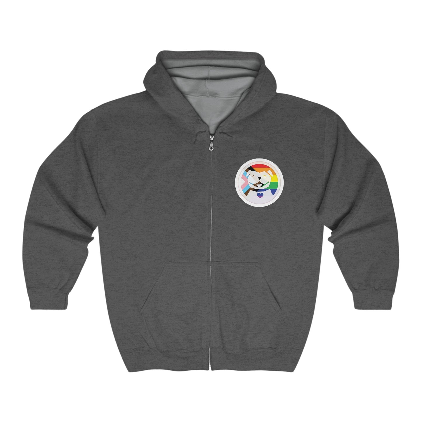 Pride Unisex Heavy Blend™ Full Zip Hooded Sweatshirt