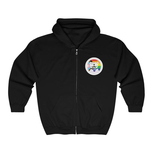 Pride Unisex Heavy Blend™ Full Zip Hooded Sweatshirt