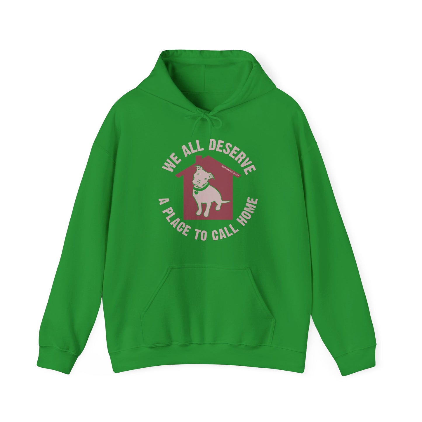 We All Deserve A Place to Call Home Unisex Heavy Blend™ Hooded Sweatshirt