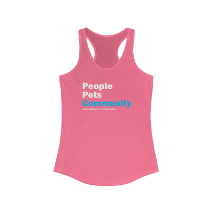 People Pets Community Women's Ideal Racerback Tank