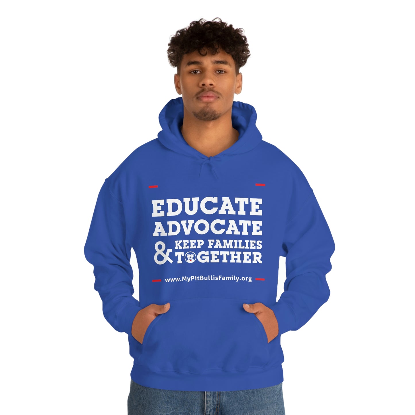 Keep Families Together Unisex Heavy Blend™ Hooded Sweatshirt