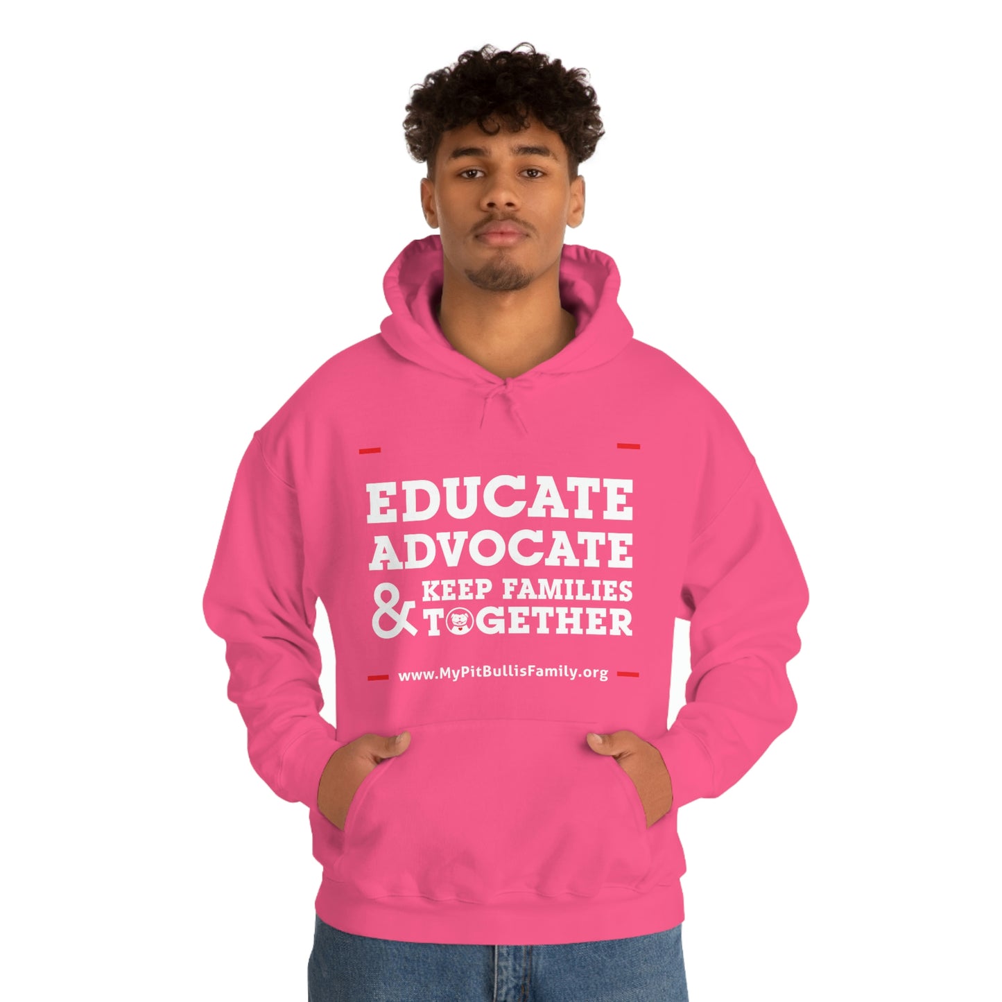 Keep Families Together Unisex Heavy Blend™ Hooded Sweatshirt