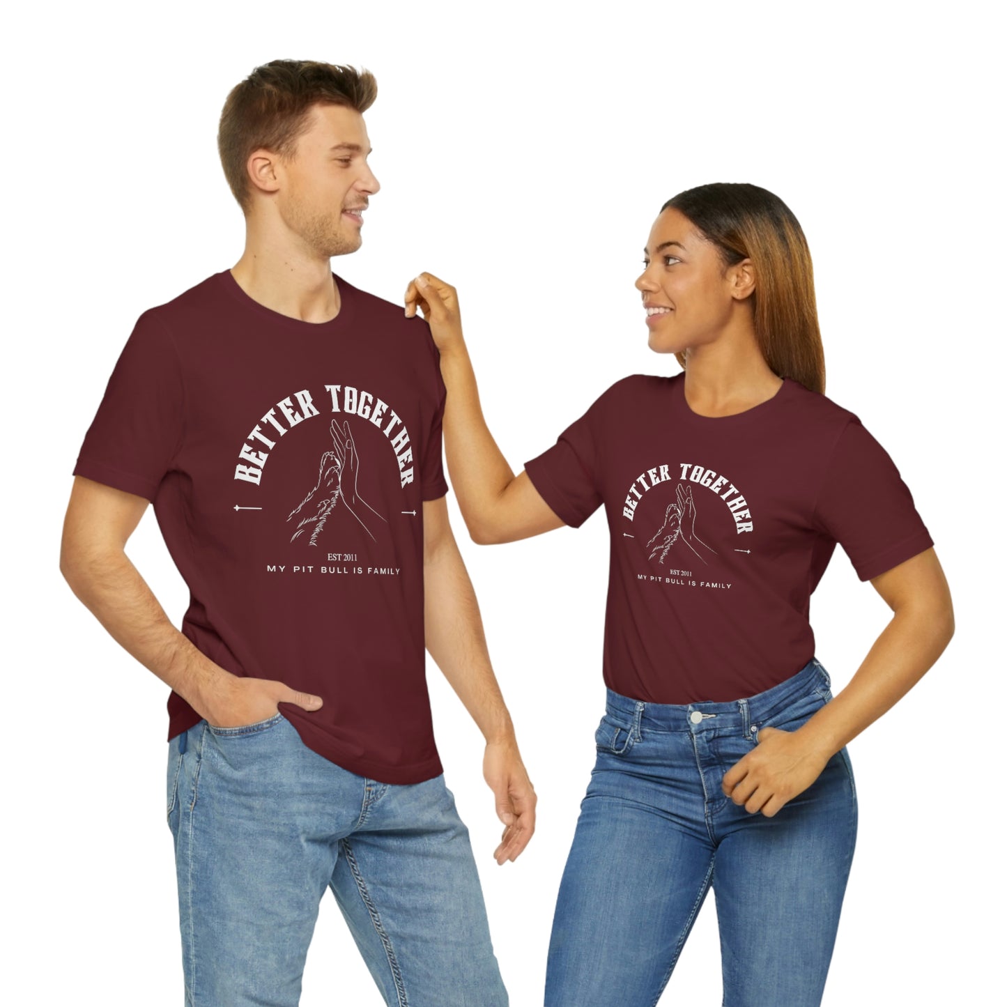 Better Together Unisex Jersey Short Sleeve Tee