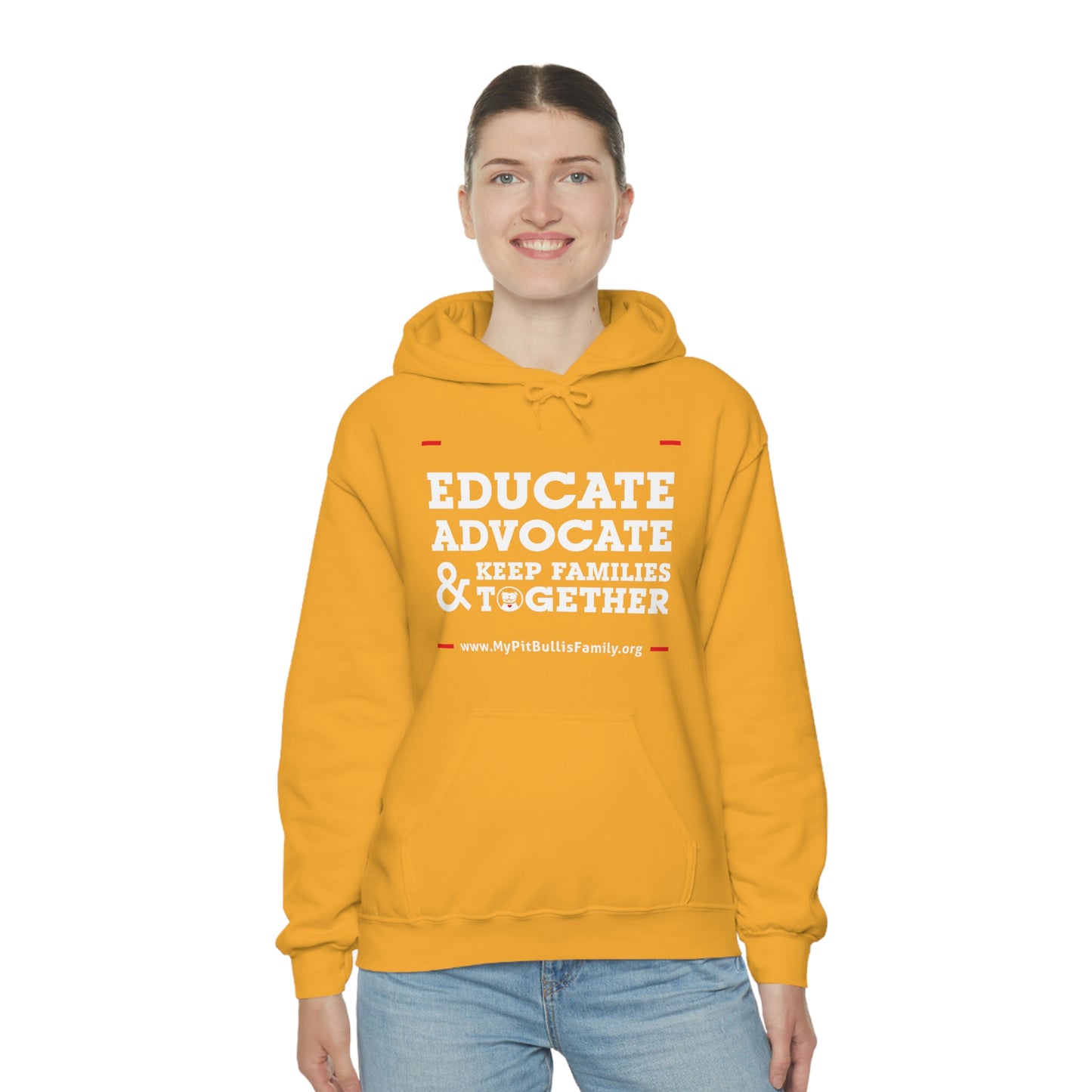 Keep Families Together Unisex Heavy Blend™ Hooded Sweatshirt