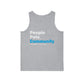 People Pets Community Unisex Softstyle™ Tank Top