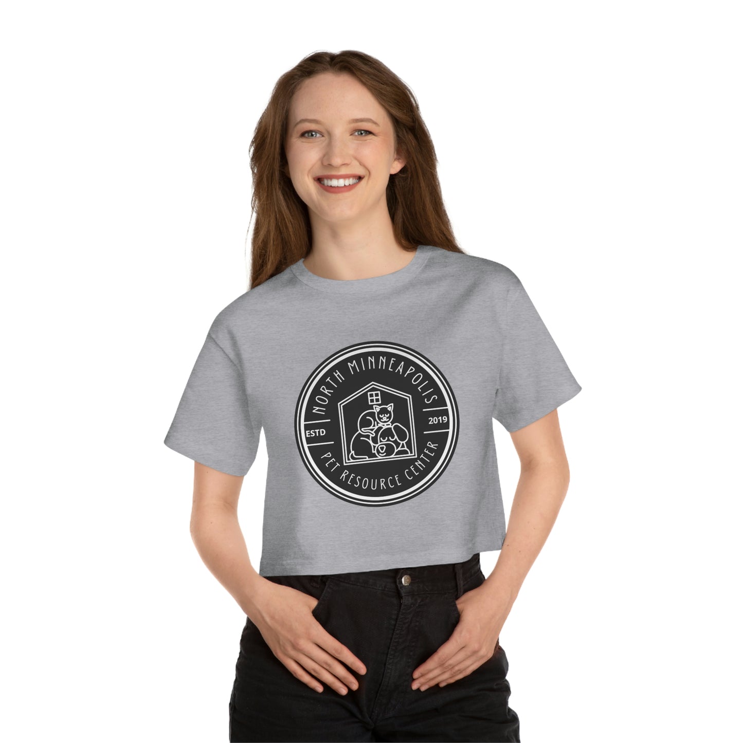 NMPRC Pets Champion Women's Heritage Cropped T-Shirt