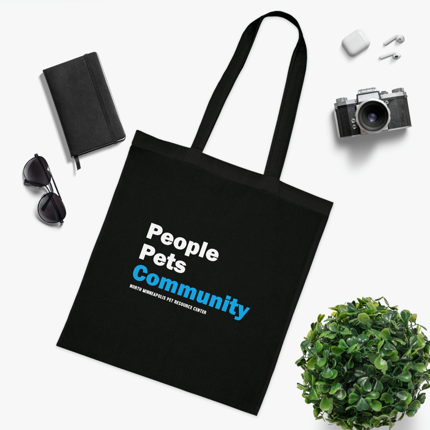 Pets People Community Cotton Tote