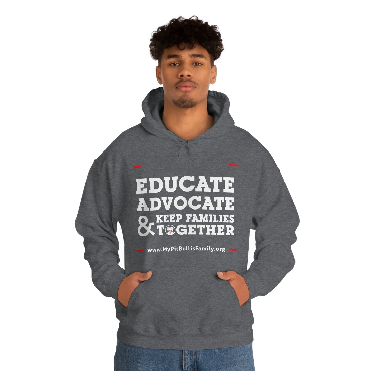 Keep Families Together Unisex Heavy Blend™ Hooded Sweatshirt