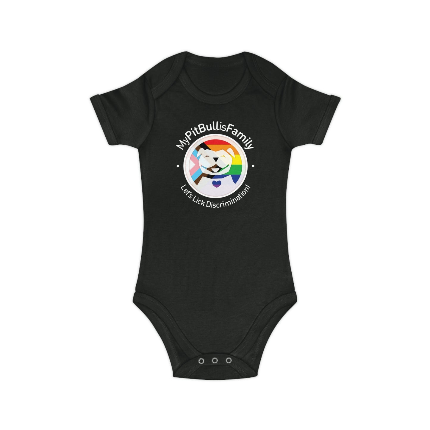 Pride Combed Cotton Baby Bodysuit