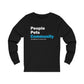 People Pets Community Unisex Jersey Long Sleeve Tee